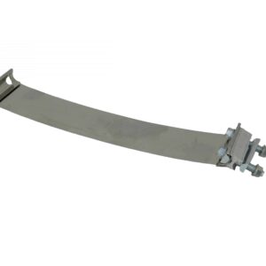 Alliance Exhaust Clamp 5". Flat Band, Easy Seal, 304 Stainless Steel. Part # ABP N35 50EST From Tracey Truck Parts
