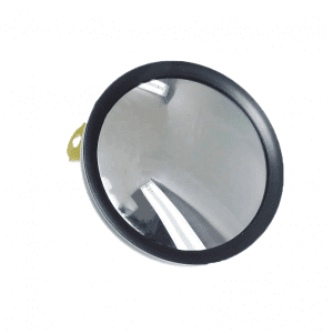 Alliance 5" Black Convex Mirror, Hardware Kit Included. Part # ABP N74B 10503 From Tracey Truck Parts, Truck Mirror, Mirrors For Trucks.