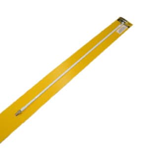 Western Star Alliance 24" Fiberglass Antenna, 2 Ft CB Antenna. Color: White, With Western Star Tip. Part # ABP N53 TSM2 W WS From TTP.