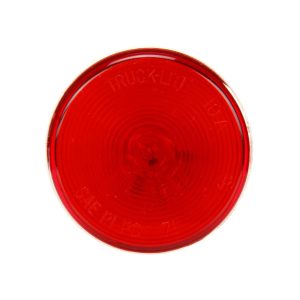 Truck-Lite 10 Series Incandescent Red Round Marker Light. Part # 10202R From Tracey Truck Parts, Truck Marker Light, Truck Clearance Marker Light,