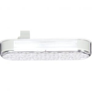 Truck-Lite Signal-Stat LED Clear Oval Backup Lamp. Semi Truck Back-Up Lamps, Featured Highlights: No Plug, LC_PL-2, 12 V. Part # 6060C .