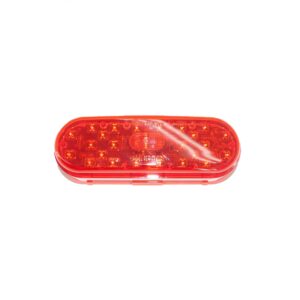 Truck Lite Tail Light, 60 Series, LED Red, Oval, 26 Diode, Stop/Turn/Tail. Part # TL 60250R from Tracey Truck Parts.