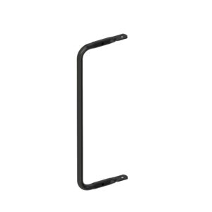 Freightliner Mirror Arm Loop, Color: Black. OEM Part. Part # 22-38682-000 From Tracey Truck Parts. Mirror Arm, Truck Mirror Arm.