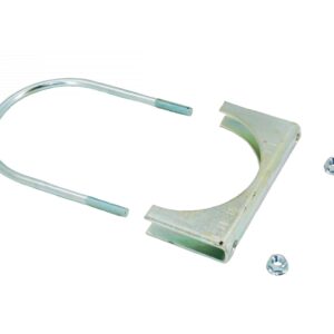 Alliance 5" Double Saddle Clamp, Zinc Coated With Nuts. Part # ABP N35 500UBRZ From Tracey Truck Parts Online Store.