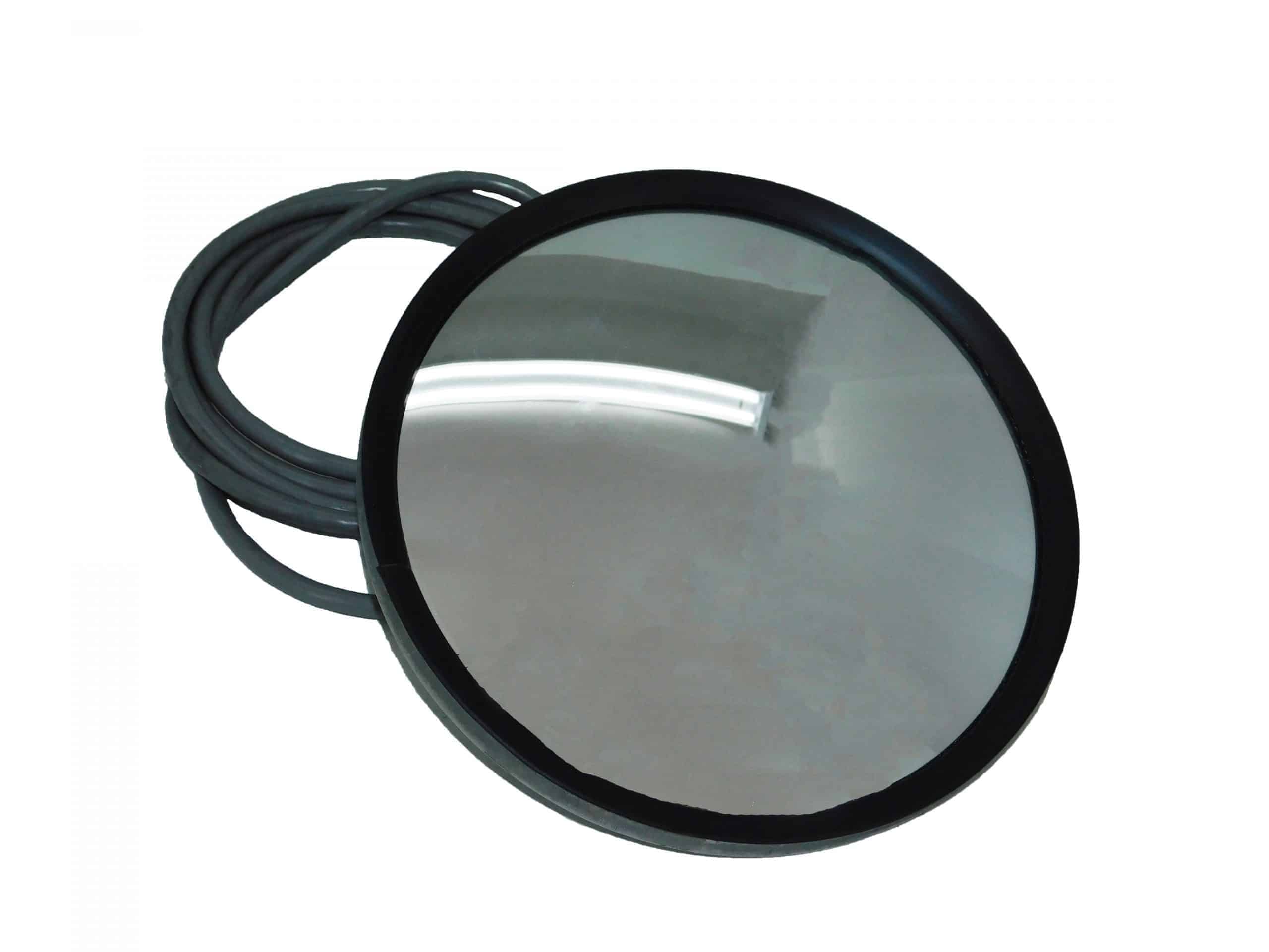 Alliance 7 1/2" Stainless Steel Convex Mirror, Heated. Replaces: ABP-N74B-10711. Part # ABP N74B 10711 From Tracey Truck Parts.