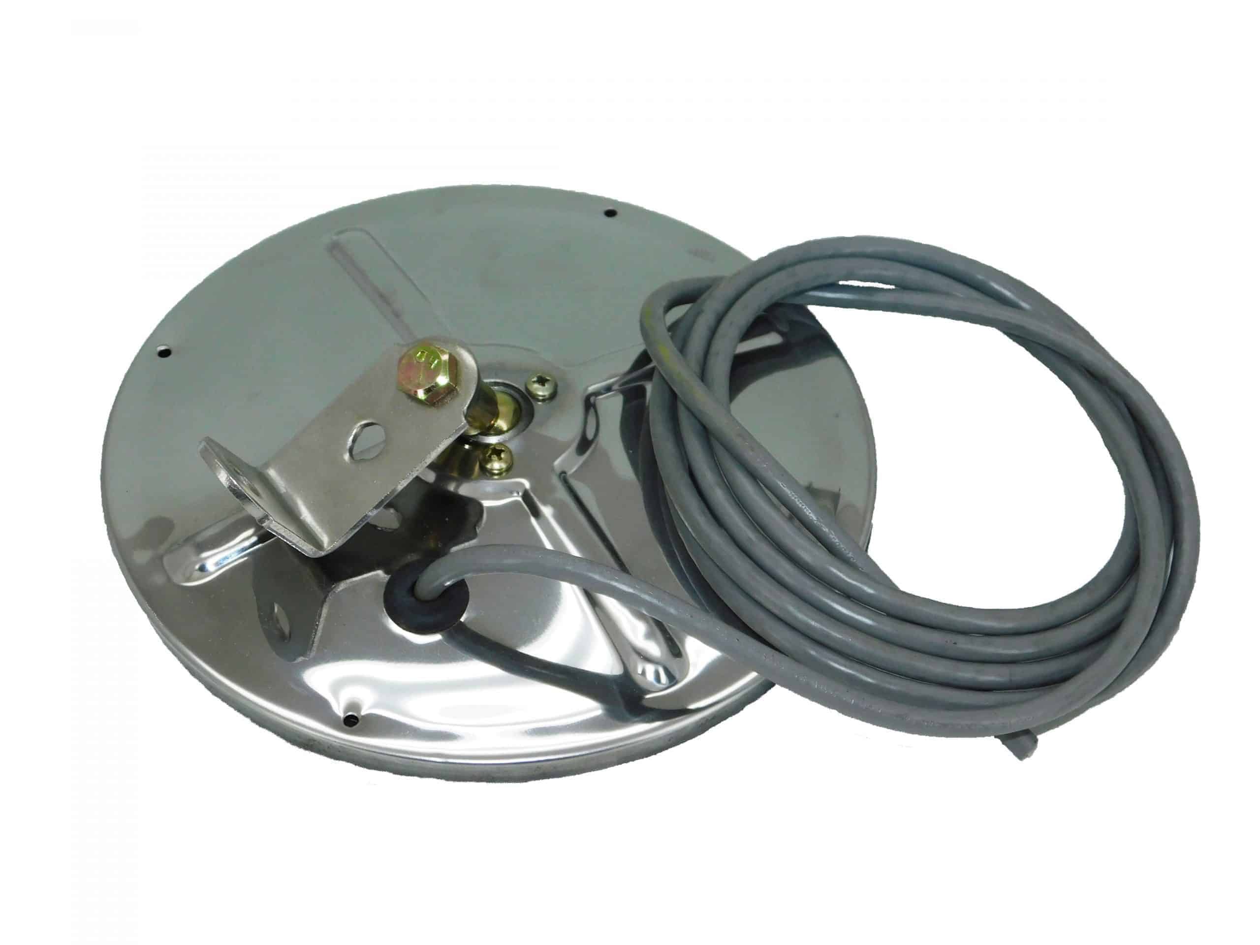 Alliance 7 1/2 Convex Mirror, Heated, Stainless Steel. Replaces