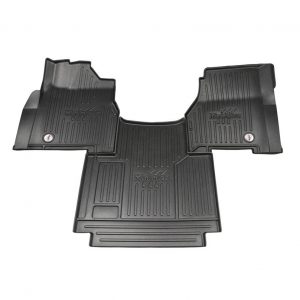 Freightliner Coronado Minimizer Floor Mat, Color: Black. Part # 10002311 & 10002300 Legacy # 100864 & 100865 From Tracey Truck Parts.
