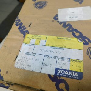 New Scania Starter - 2031368. Inquire For Any Questions. Part # 203168 From Tracey Truck Parts.