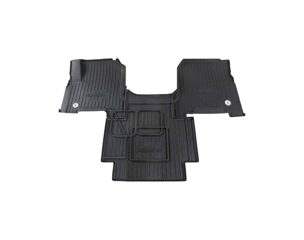 Volvo VNR, VNL, VHD, VNX Minimizer Floor Mats. Part # 10002792 & 10002798 . Legacy # 104245 & 104246 From Tracey Truck Parts Online Store.
