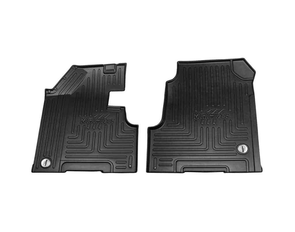 Western Star 4700 (2012 - 2016) Minimizer Floor Mats. Part # FKSTAR4B-MIN, FKSTAR5B-MIN, FKSTAR6B-MIN From Tracey Truck Parts.