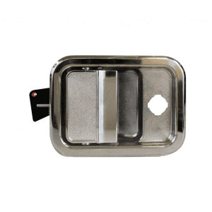 TTP RH Freightliner Exterior Door Handle. Part # TTPA1842228001 From Tracey Truck Parts, Truck door handle, truck door handles, custom truck door handles, semi truck doors, semi truck door, semi truck door latch, truck door parts, mack door parts, international truck door parts, mack truck door parts, kenworth truck door parts, peterbilt truck door parts, freightliner truck door parts, volvo truck door parts, heavy duty door handles, heavy duty door handle, truck door deflector, truck window deflector, chrome door handles, aftermarket truck door handle, aftermarket truck door handles