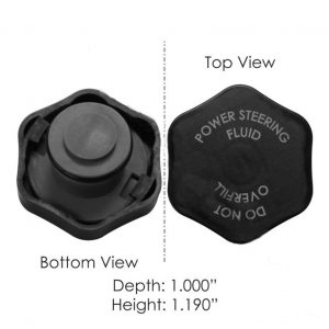 Automann Freightliner Power Steering Reservoir Cap. Replaces OEM: 14-17928-000 . Popular Applications: Freightliner. Part # 572.4008 From TTP.