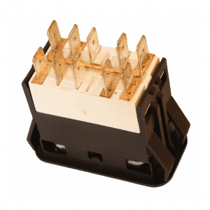 TTP Freightliner RH Window Switch. Replaces OEM: A06-30769-027 .Driver's Side To Operate The Passenger Window. Part # TTPA0630769027.