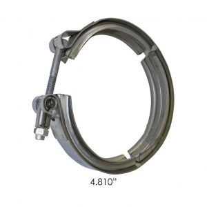 Automann Exhaus Bellows Pipe V-Band Clamp 4.81" Diameter For Volvo/Mack - New. Part # 561.29481. From Tracey Truck Parts.
