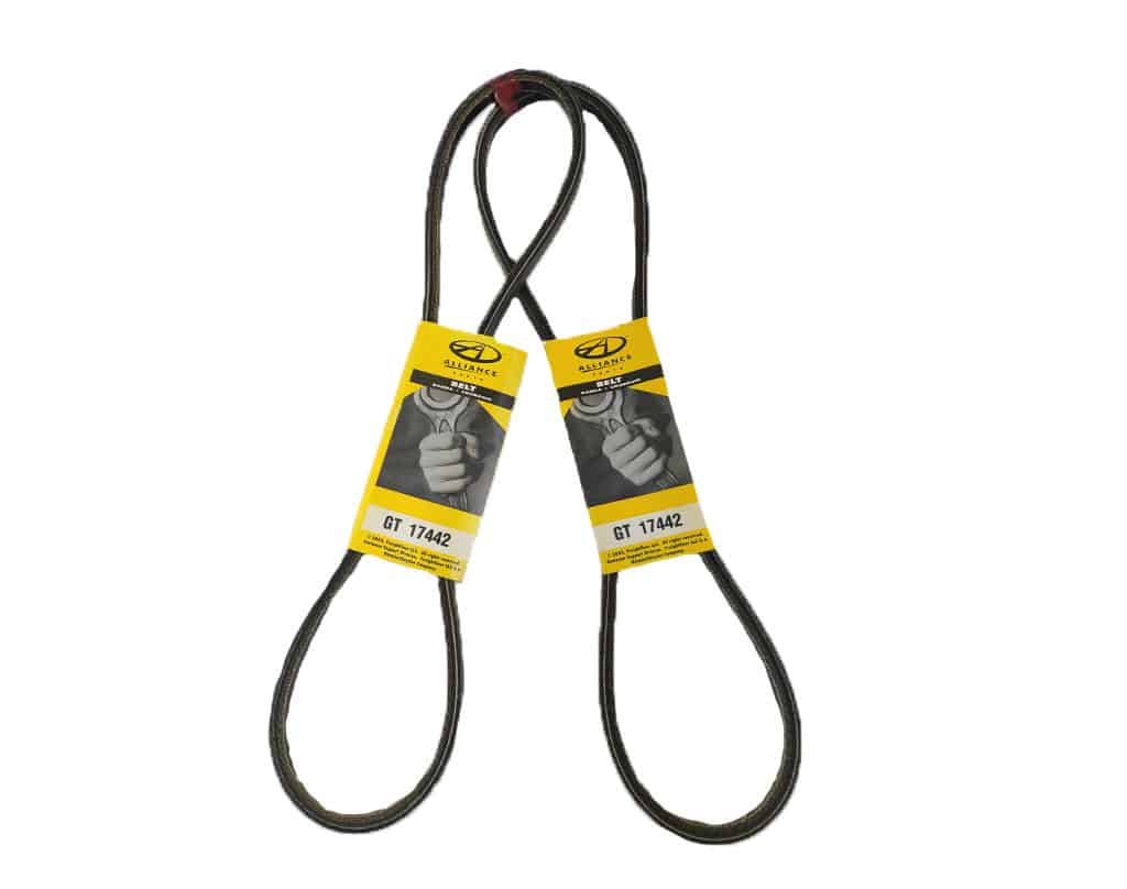 Alliance Freightliner/Sterling Alternator V-Belts, 1/2" X 44.2", Matched Set - New. Part # GT 17442. From Tracey Truck Parts.
